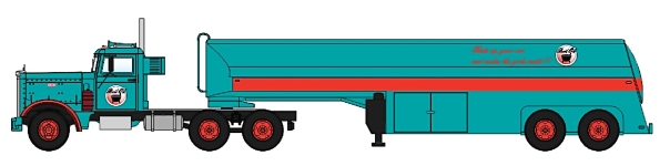 NPE NA99163 - H0 - Peterbilt 281 C Boll Oil